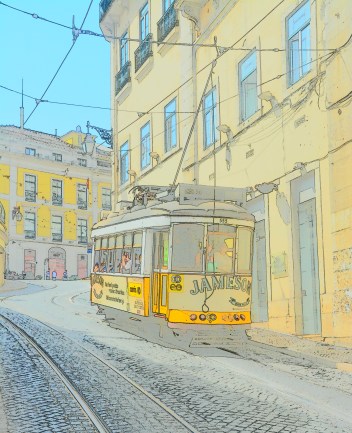 Tramway Lisbonne