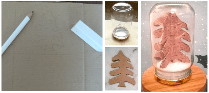 Tuto : décoration de sapin&nbsp;enneigé