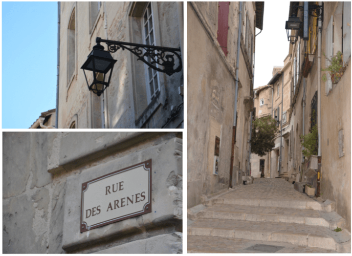 Arles rue des Arènes