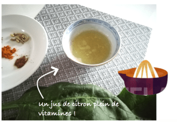 jus de citron