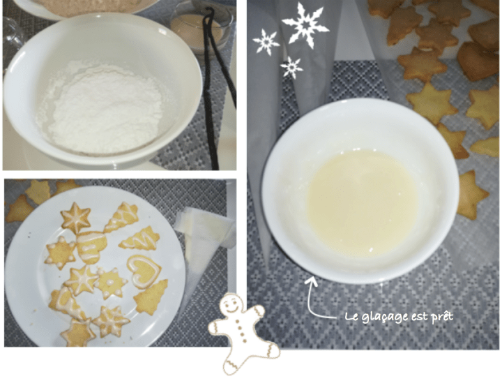 sablé glaçage prêt