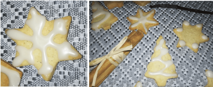 Sablés de Noël étoile et cannelle