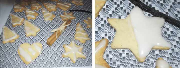 sablés de Noël forêt de sapin