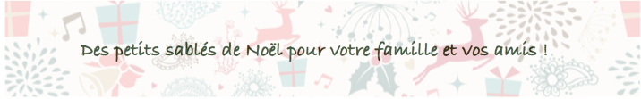 Sablés de Noel amis famille