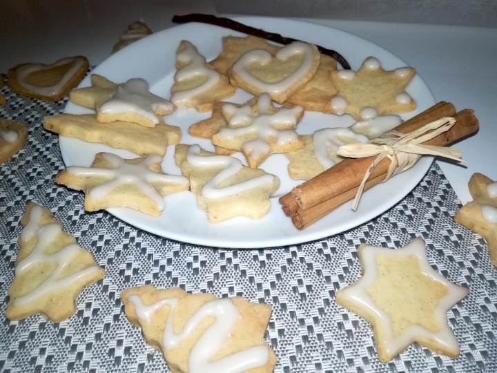 Sablés de Noël à la cannelle et à la&nbsp;vanille