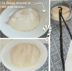 sablés de noel farine sucre lait vanille