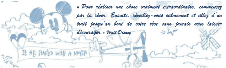 Walt Disney rêver sa vie