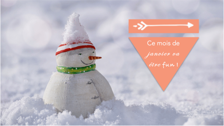 Mois de janvier fun