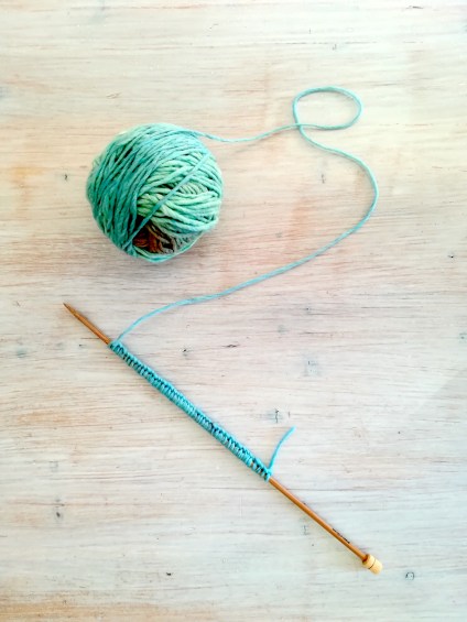 Les premières mailles 