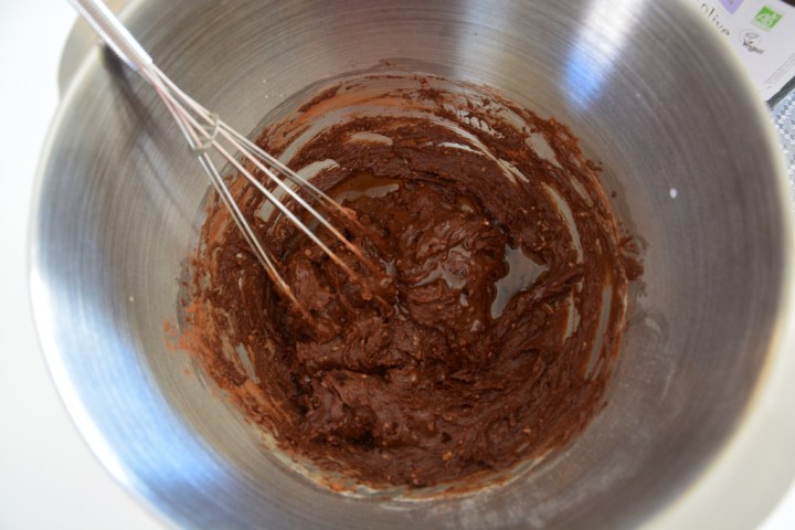 Brownie au chocolat ajout huile d'olive