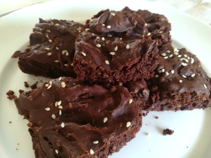 Brownie au chocolat peu&nbsp;sucré