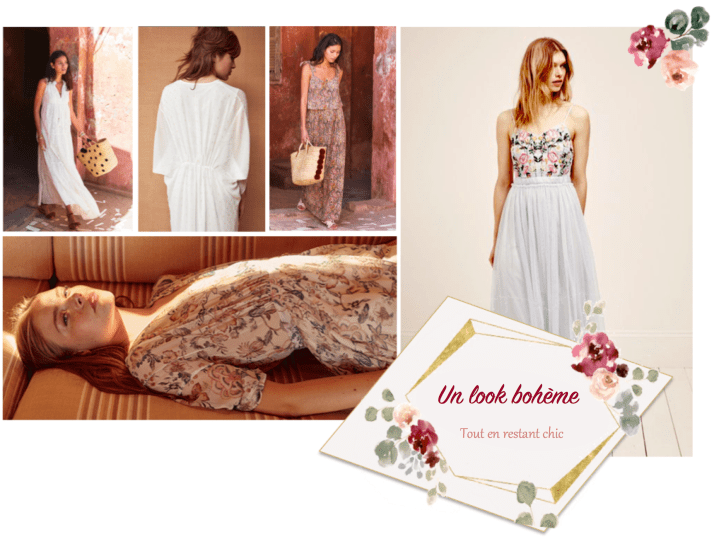 Robe bohème la grande tendance du printemps