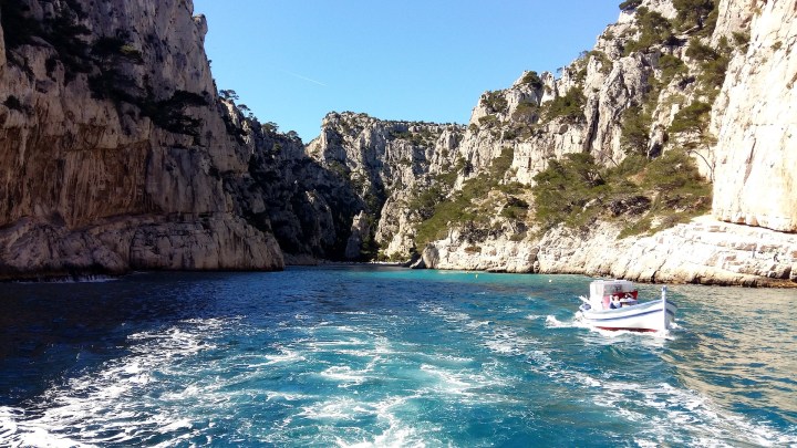 Calanque balade bateau