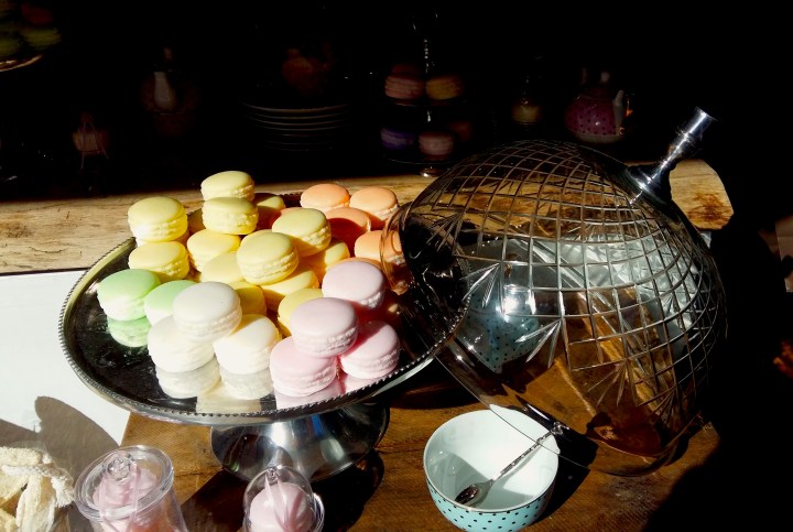 Savons pour le bain macarons