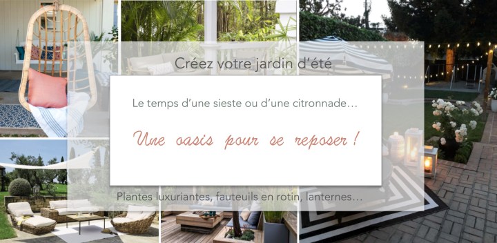 Créez votre jardin d été