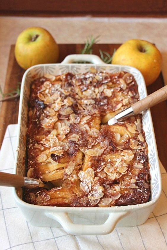 clafoutis aux pommes poires et amandes