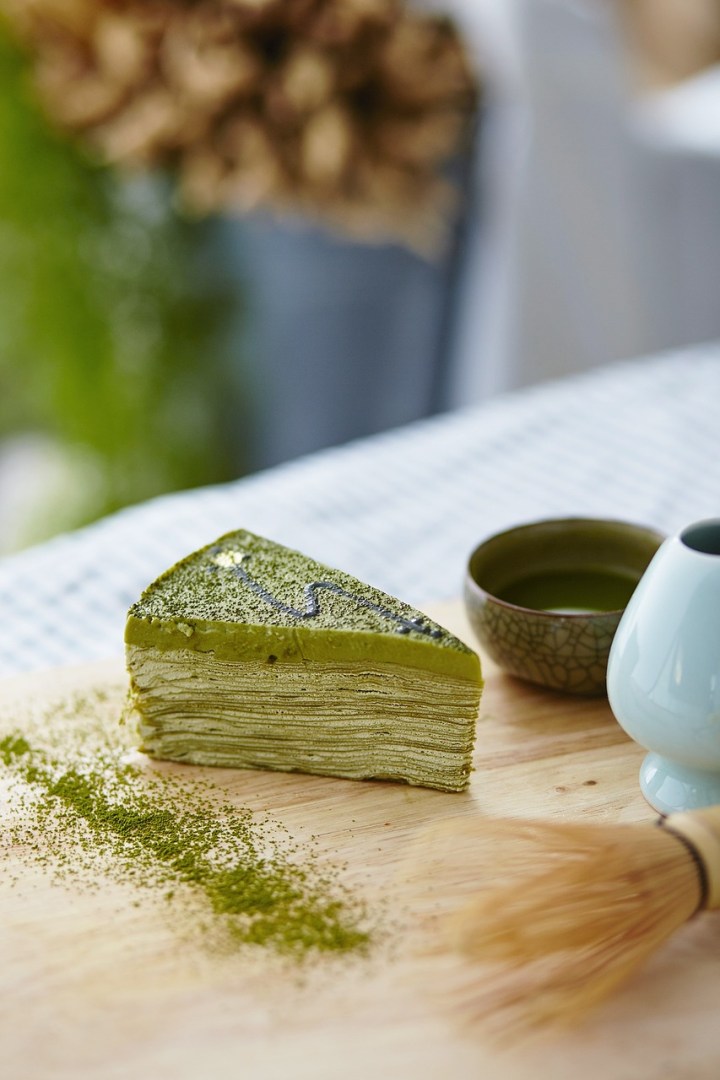gateau au the matcha