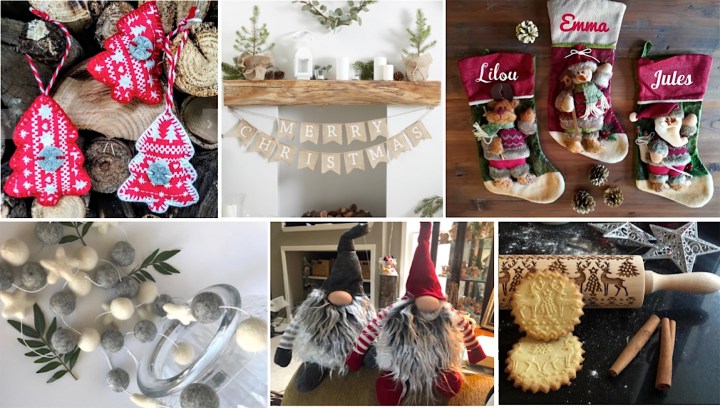 Idees decorations noel Etsy