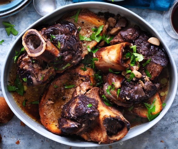 jarret de veau lyonnaise