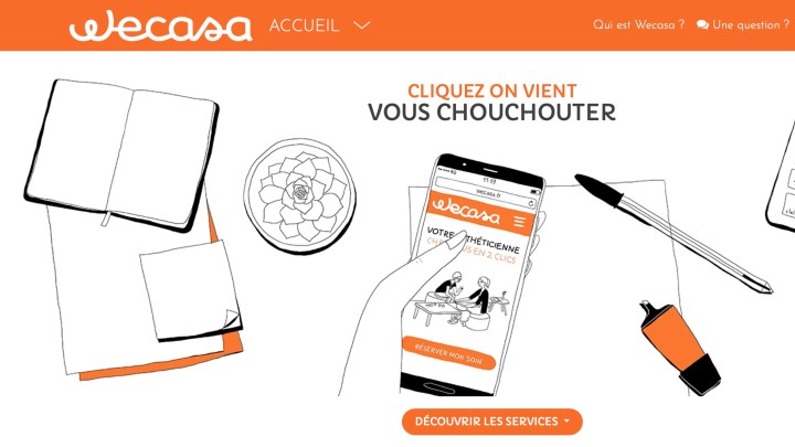 Wecasa services a domicile