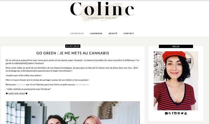 Blog Lifestyle Et pourquoi pas Coline
