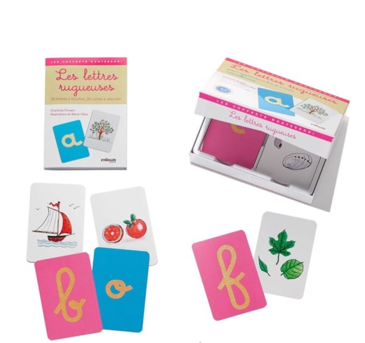 Lettres rugueuses Nature et Decouvertes