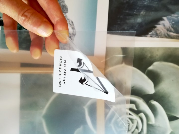 Enlever le plexiglas